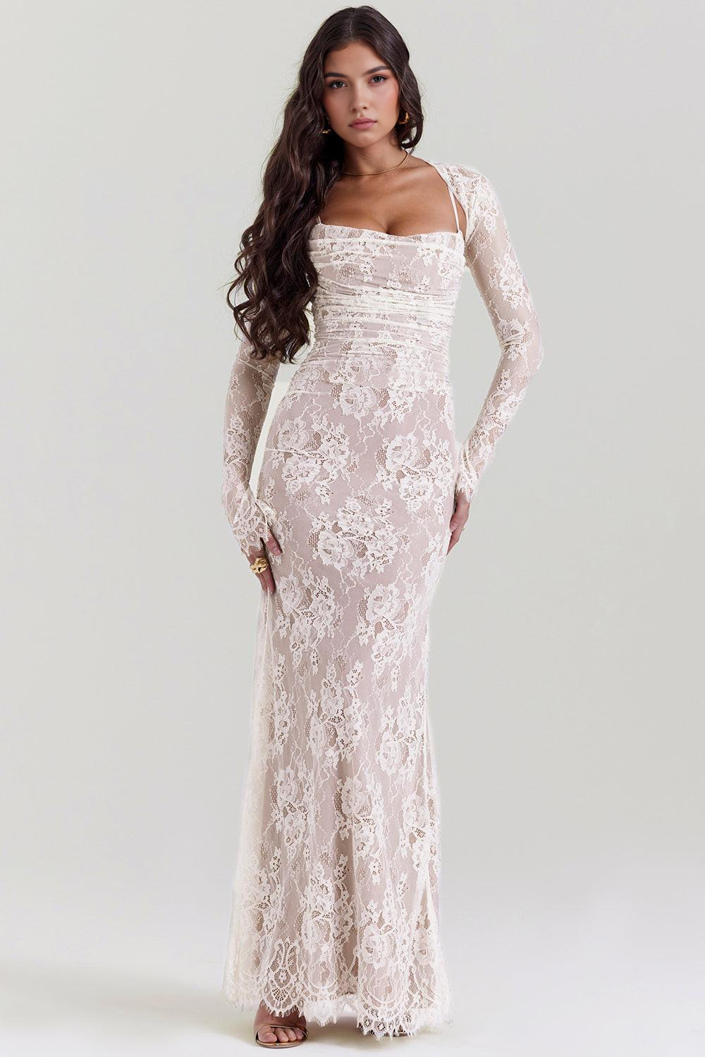 AVA & GRACE NYC™ | Graceful Maxi Lace Dress