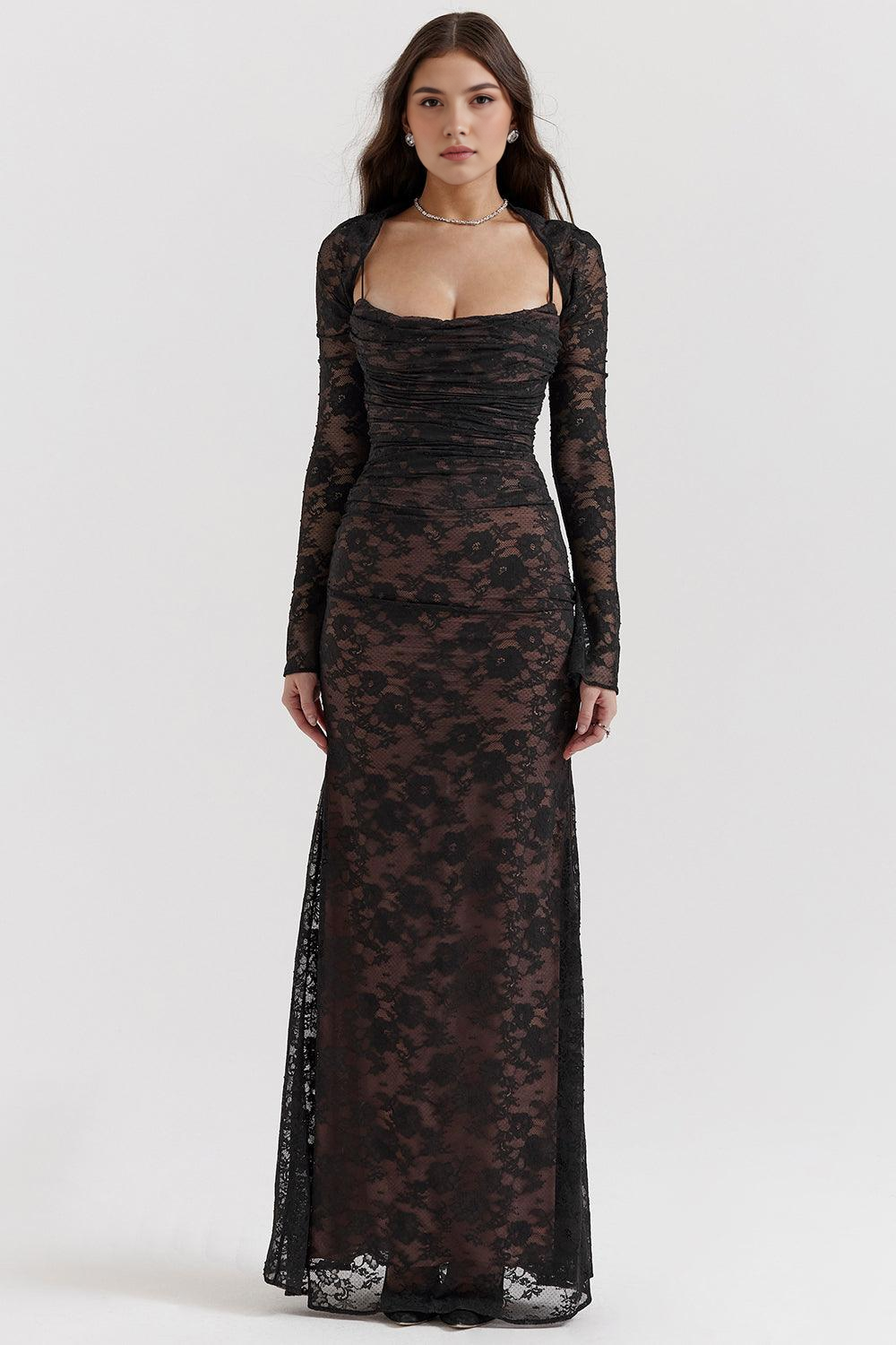 AVA & GRACE NYC™ | Graceful Maxi Lace Dress