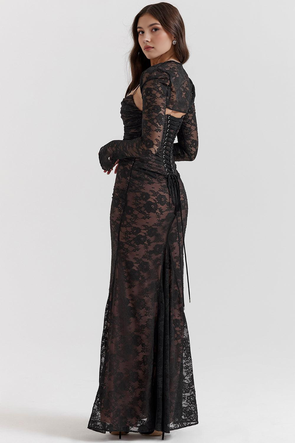 AVA & GRACE NYC™ | Graceful Maxi Lace Dress