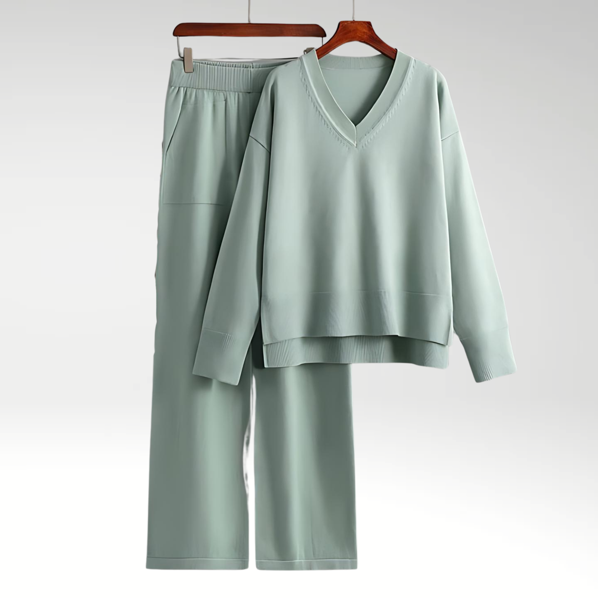 AVA & GRACE NYC™ | Chic V-Neck Set