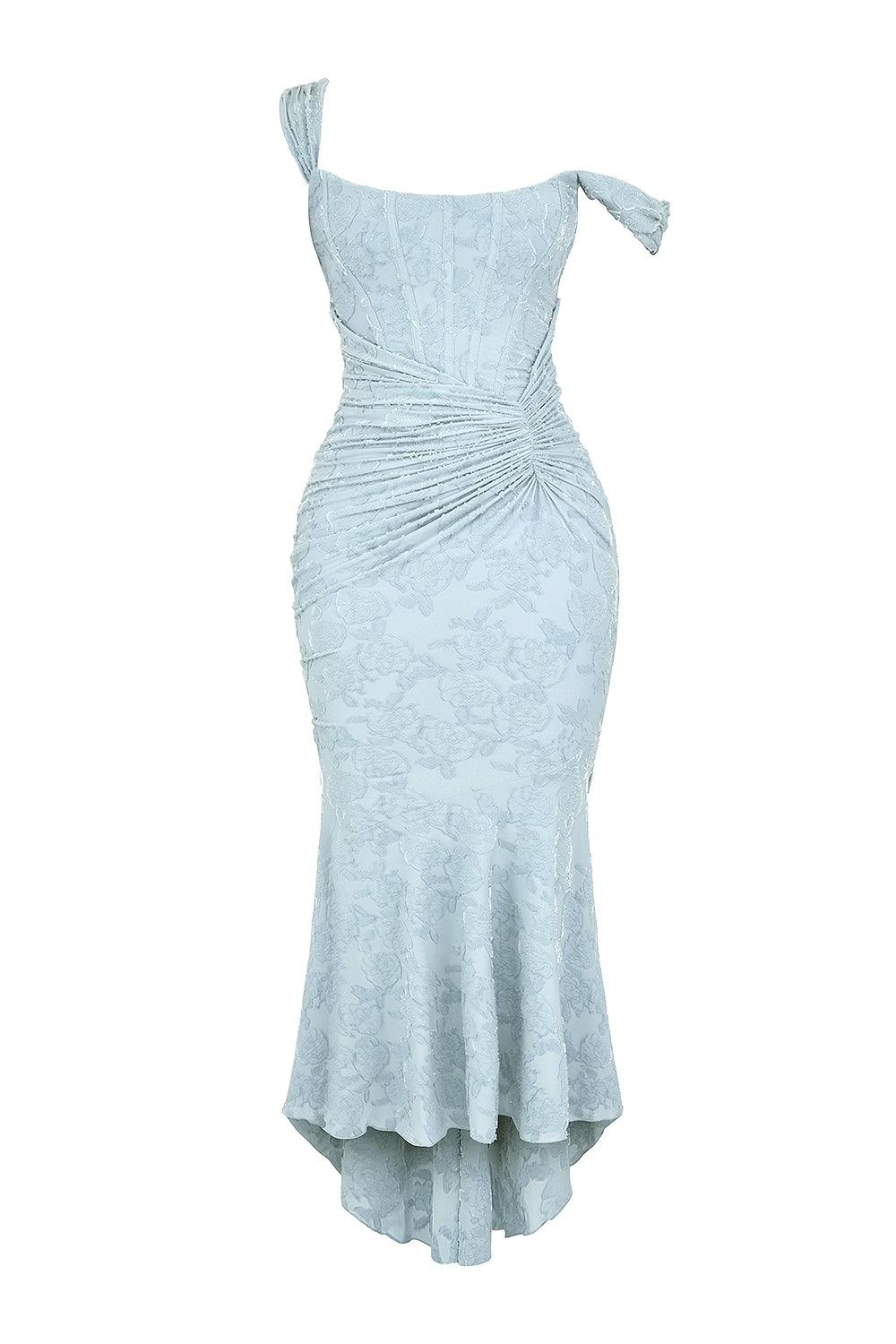 AVA & GRACE NYC™ | Sleek Maxi Floral Print Dress