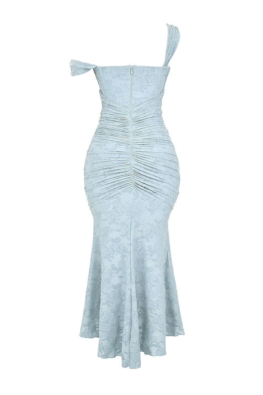 AVA & GRACE NYC™ | Sleek Maxi Floral Print Dress