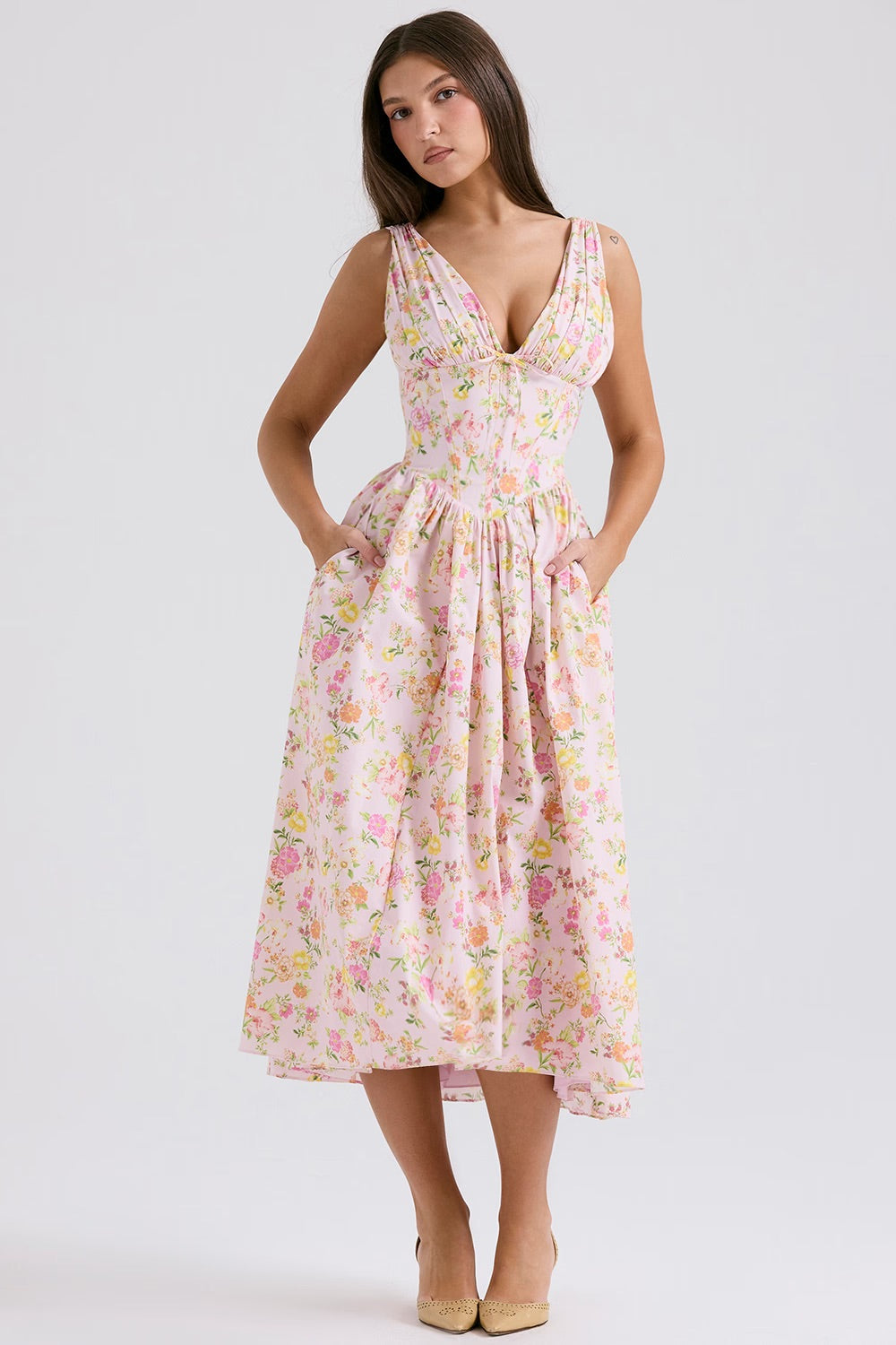AVA & GRACE NYC™ | Bold Midi Dress