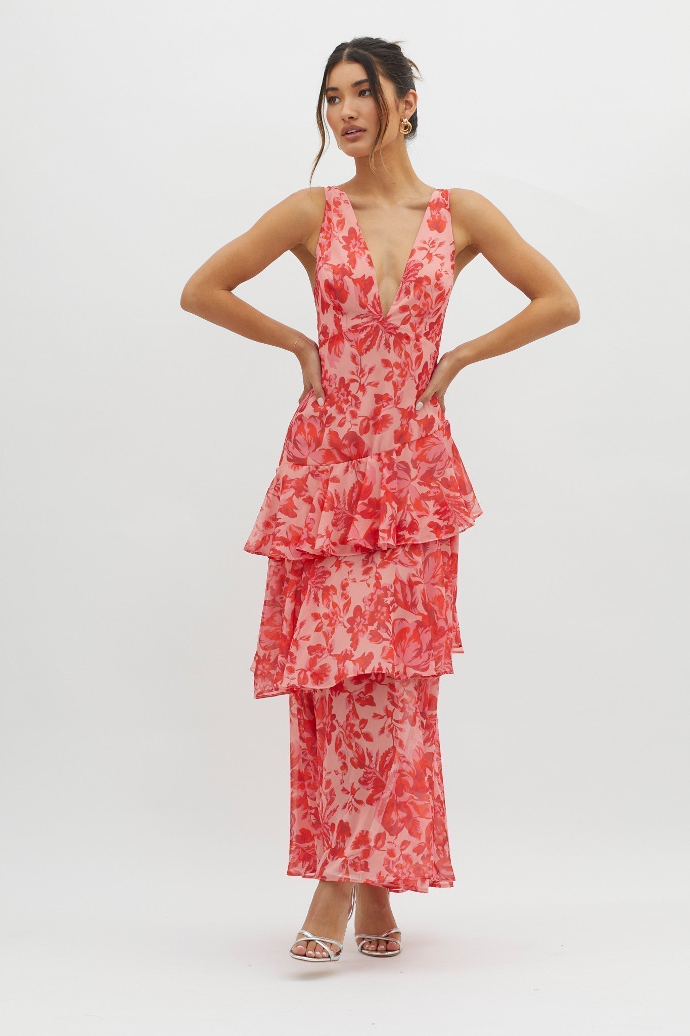 AVA & GRACE NYC™ | Versatile Floral Print Dress