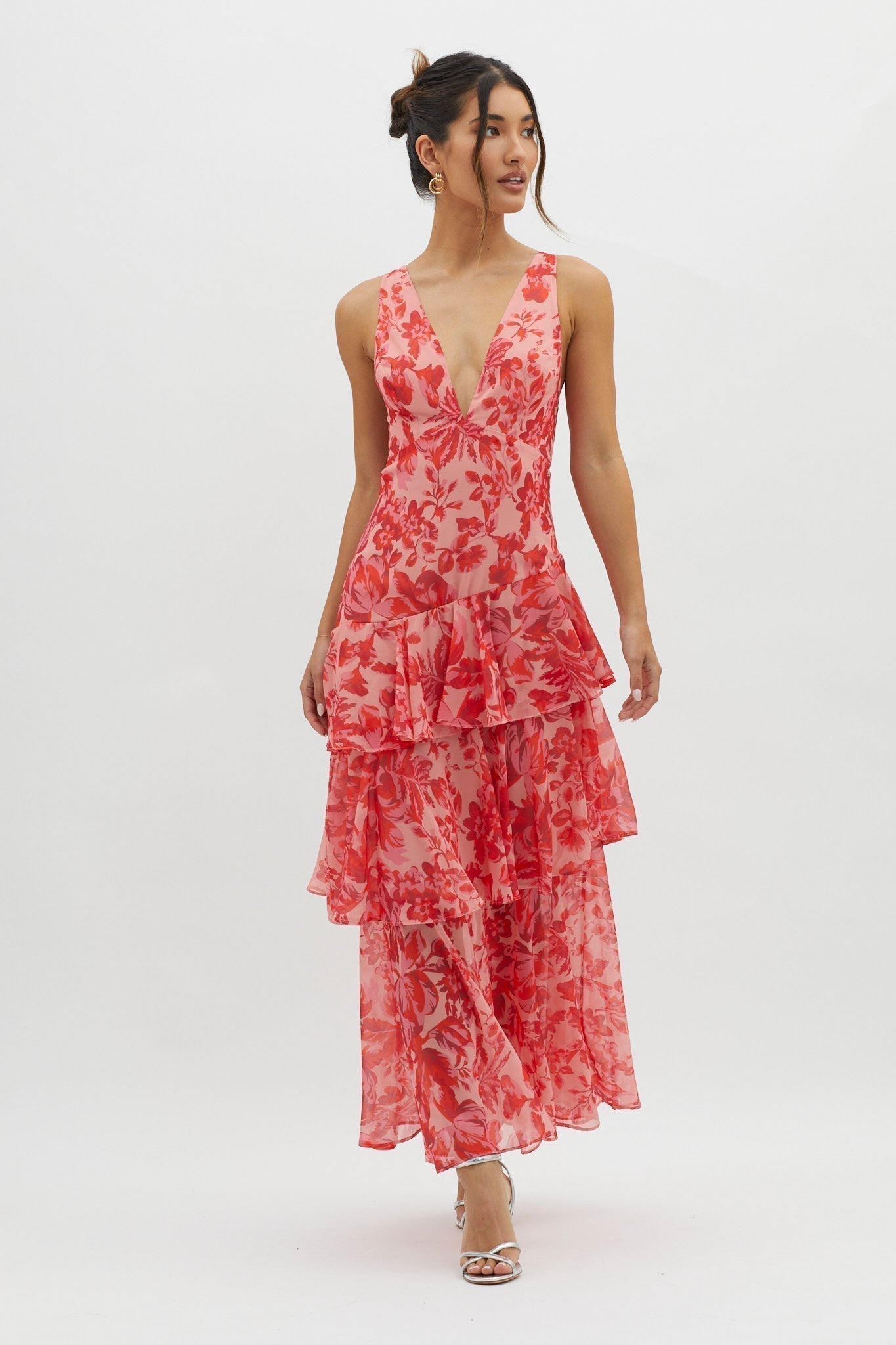 AVA & GRACE NYC™ | Versatile Floral Print Dress
