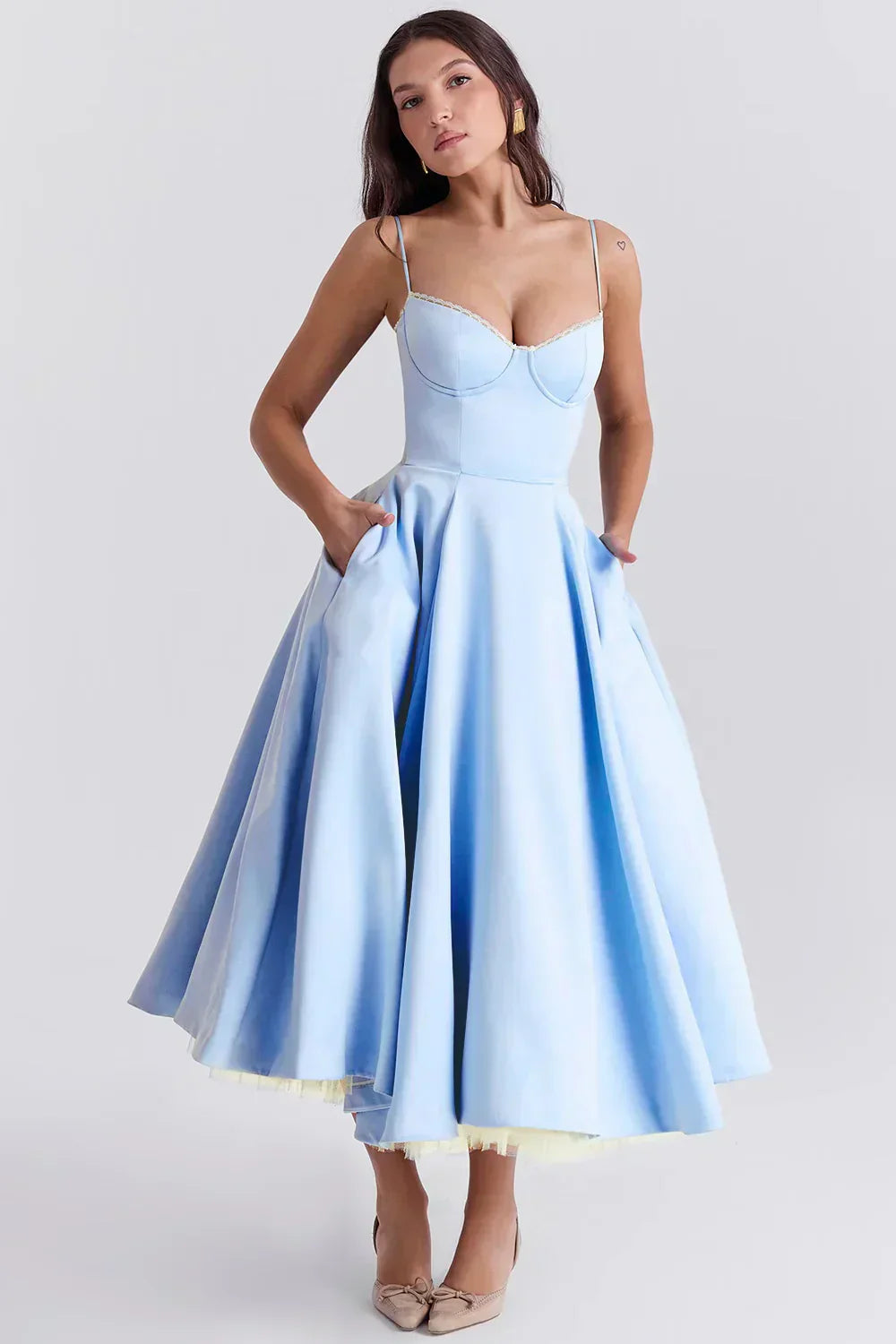 AVA & GRACE NYC™ | Sleek Midi Dress
