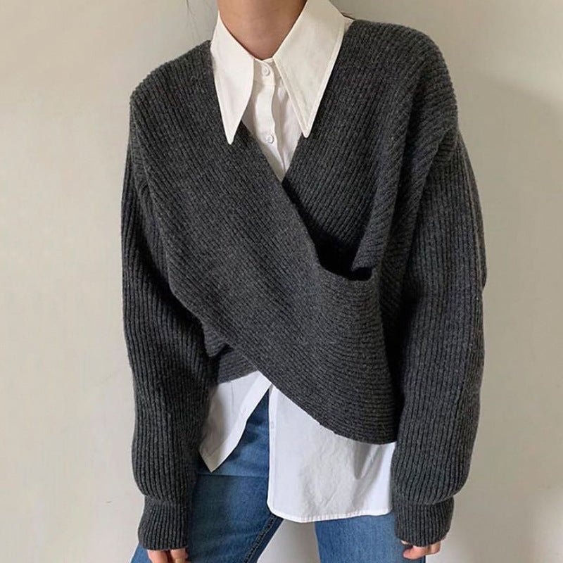 AVA & GRACE NYC™ | Polished Knit Sweater