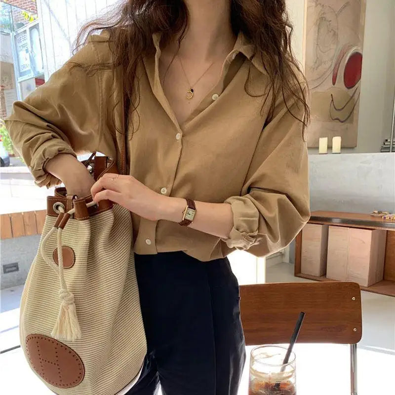 AVA & GRACE NYC™ | Classic Shirt Dress Blouse