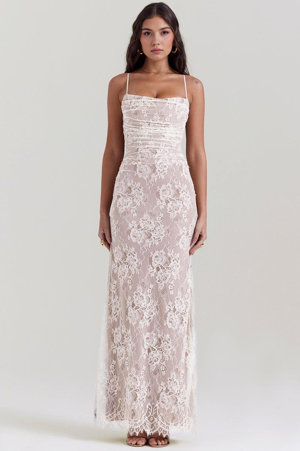 AVA & GRACE NYC™ | Graceful Maxi Lace Dress