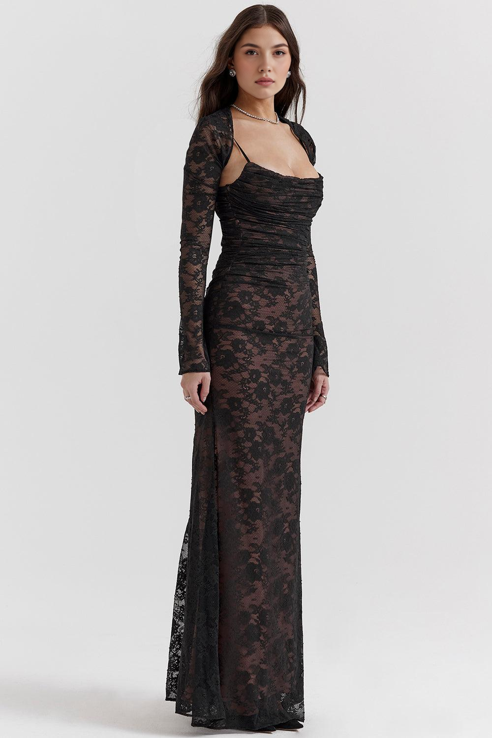 AVA & GRACE NYC™ | Graceful Maxi Lace Dress