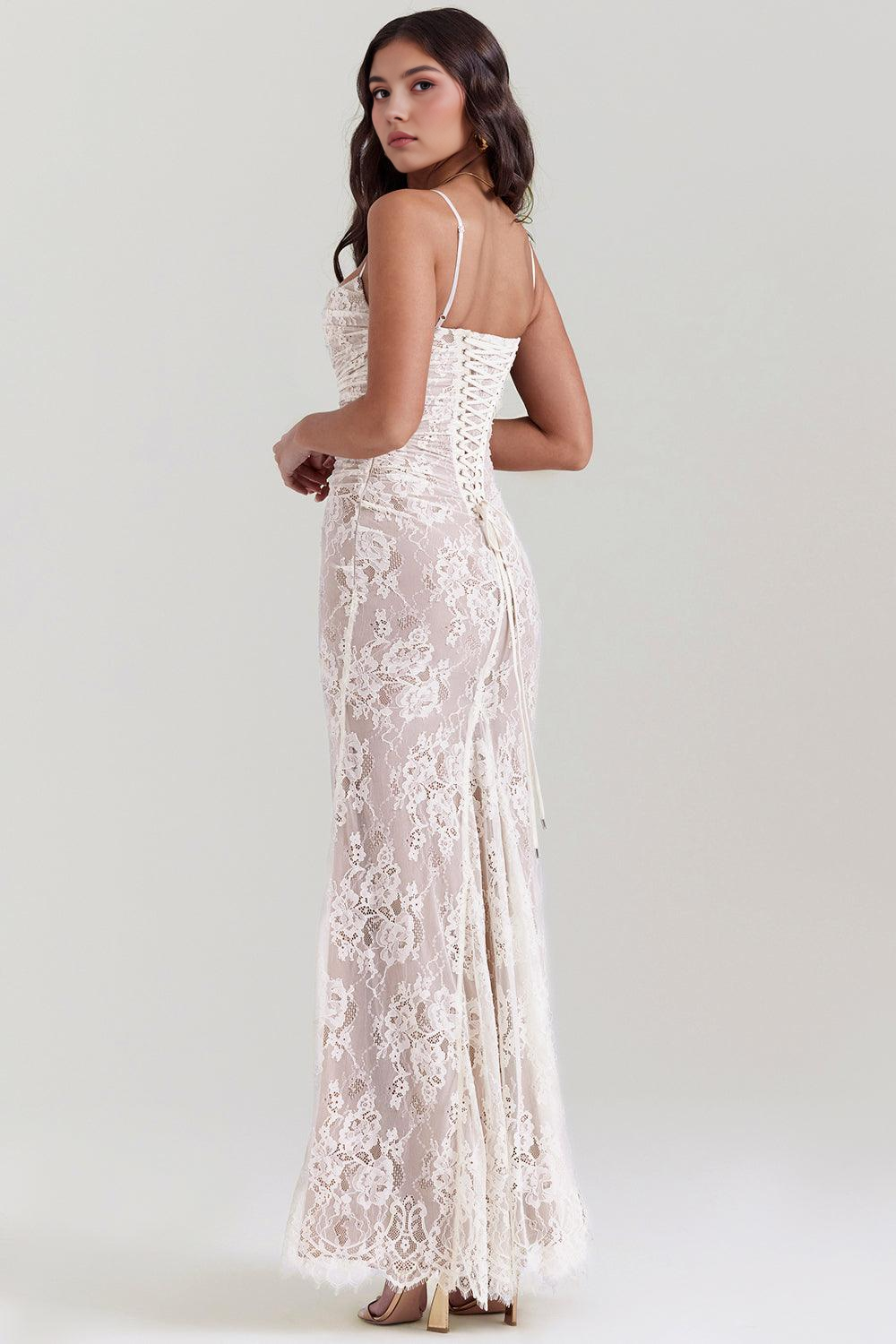 AVA & GRACE NYC™ | Graceful Maxi Lace Dress